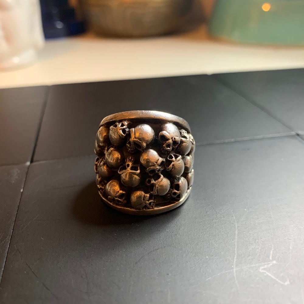 Silver Skull Ring - image 7